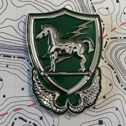 10th Group Trojan Horse Car Badge Chrome 3D Excalibur Industries