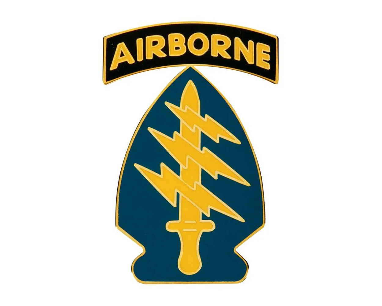 Special Forces Group Airborne Army CSIB Pin - Excalibur Industries