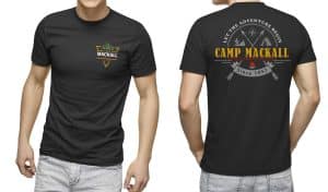 Camp Mackall School For Boys T Shirt