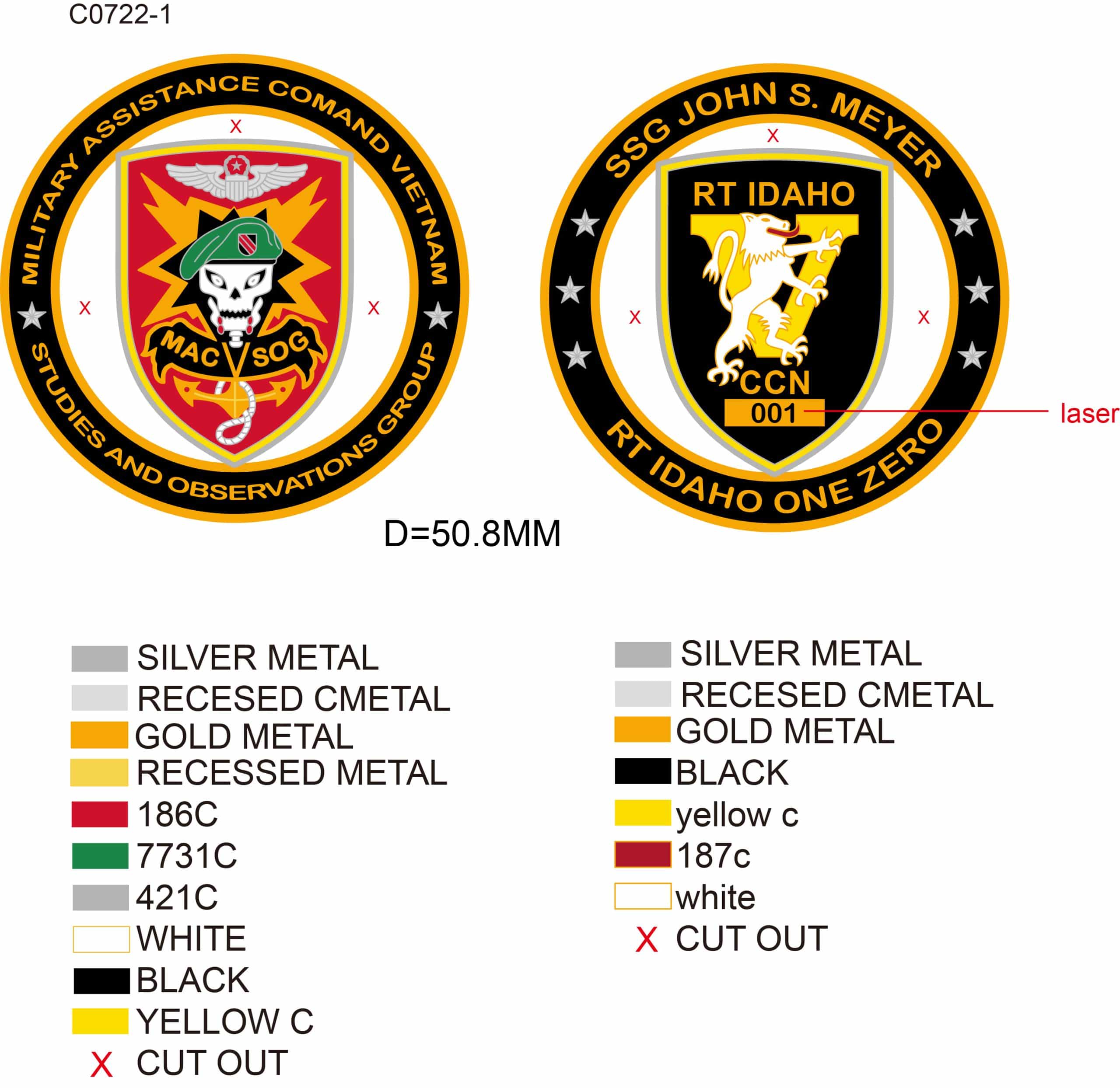 The MACVSOG Legend and his Challenge Coin