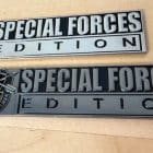 Special Forces Edition 5" Car Badge