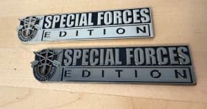 Special Forces Edition 5" Car Badge